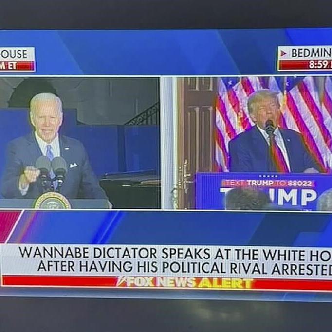 Fox News producer out after onscreen message calling President Biden a 'wannabe dictator'